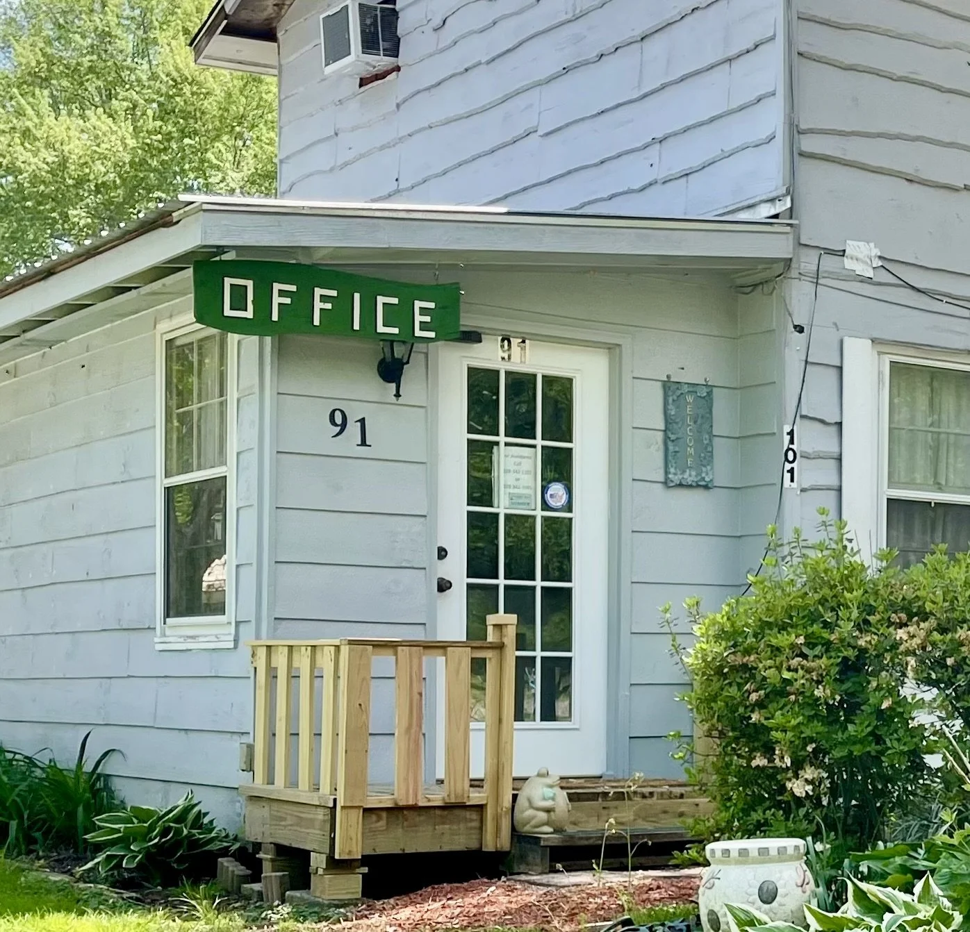 office at cartoogechaye creek campground