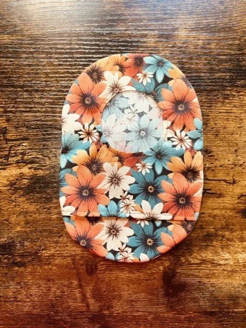 Stoma Bag Covers (Autumn Flowers)