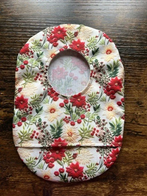 Stoma Bag Covers (Winter Floral and Berries)