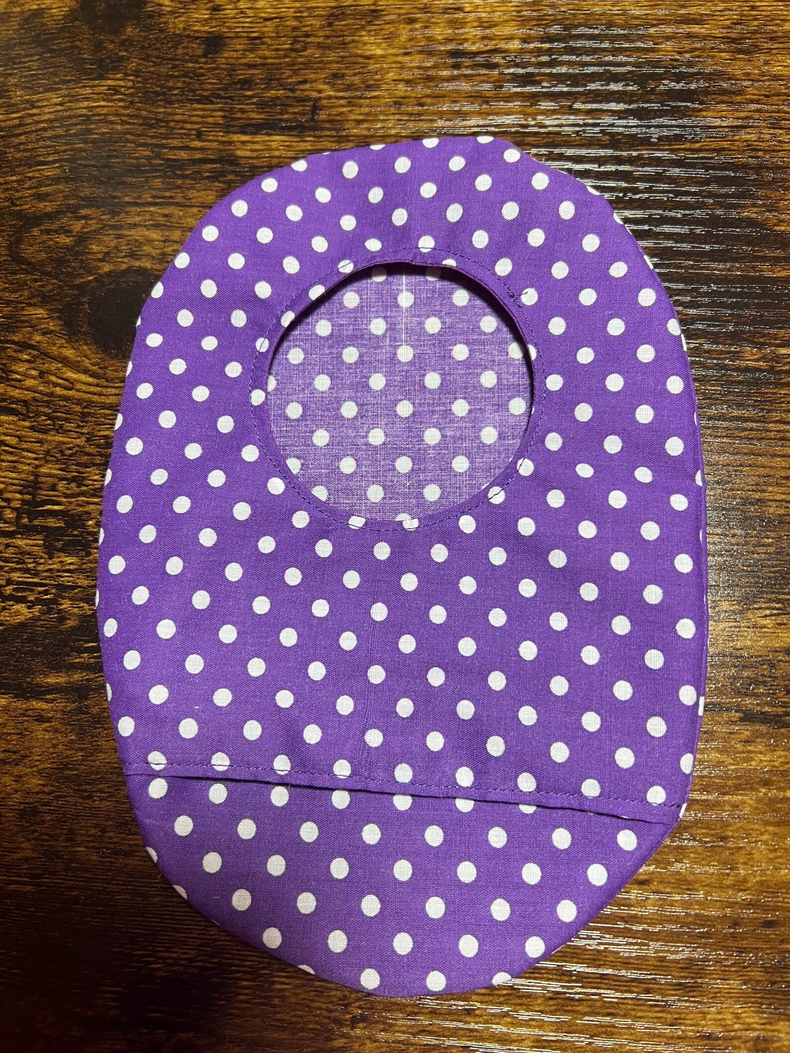 Stoma Bag Covers (Polka Dot Purple)