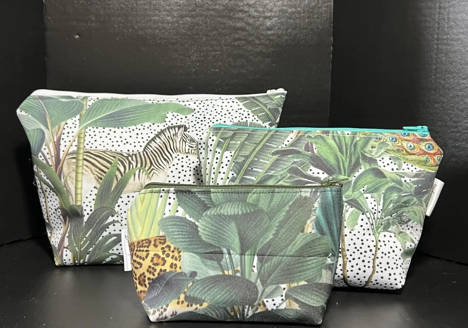 Spotted Washbag Sizes