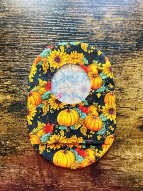 Stoma Bag Covers (Pumpkin)