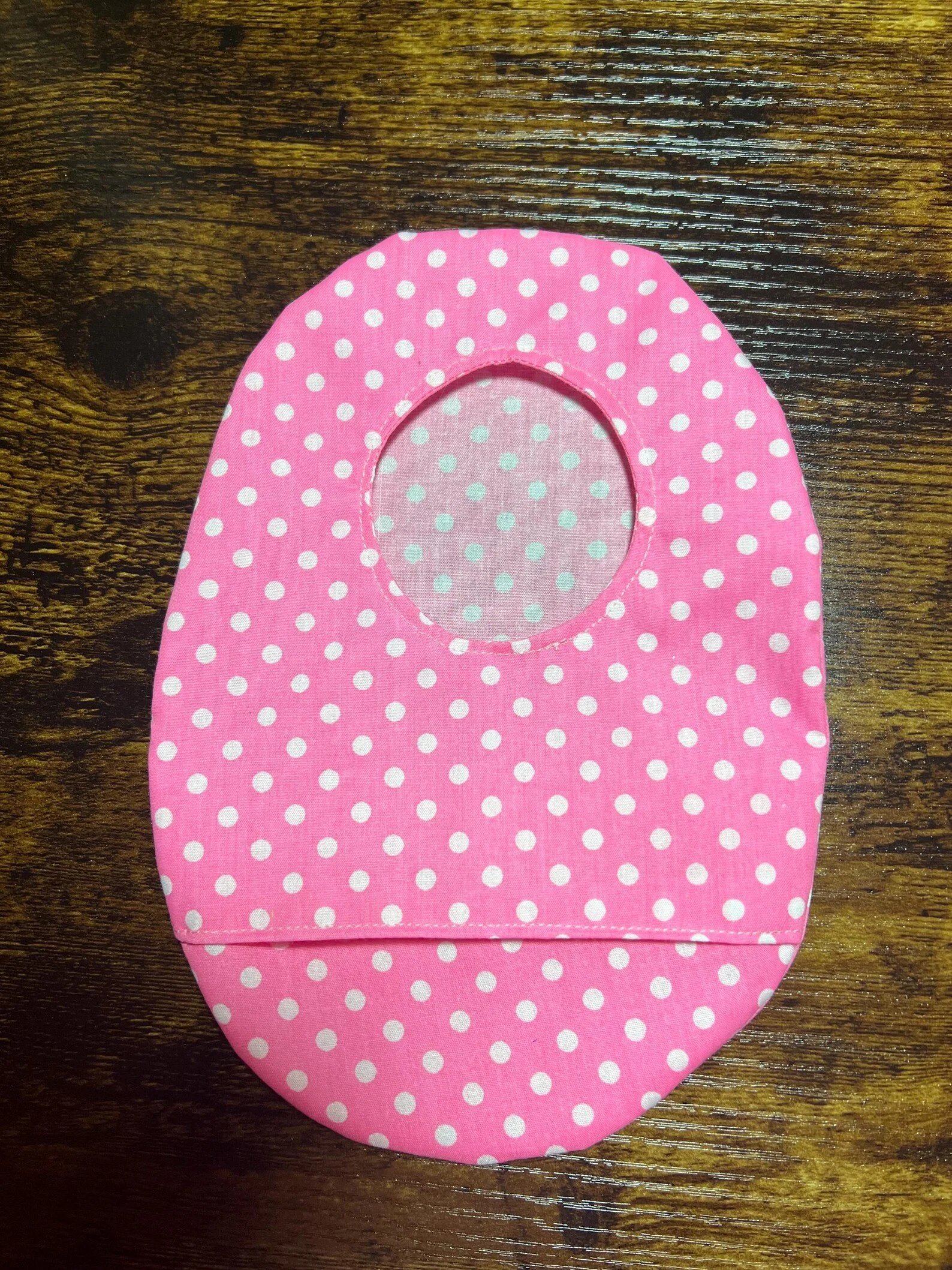 Stoma Bag Covers (Polka Dot Pink)