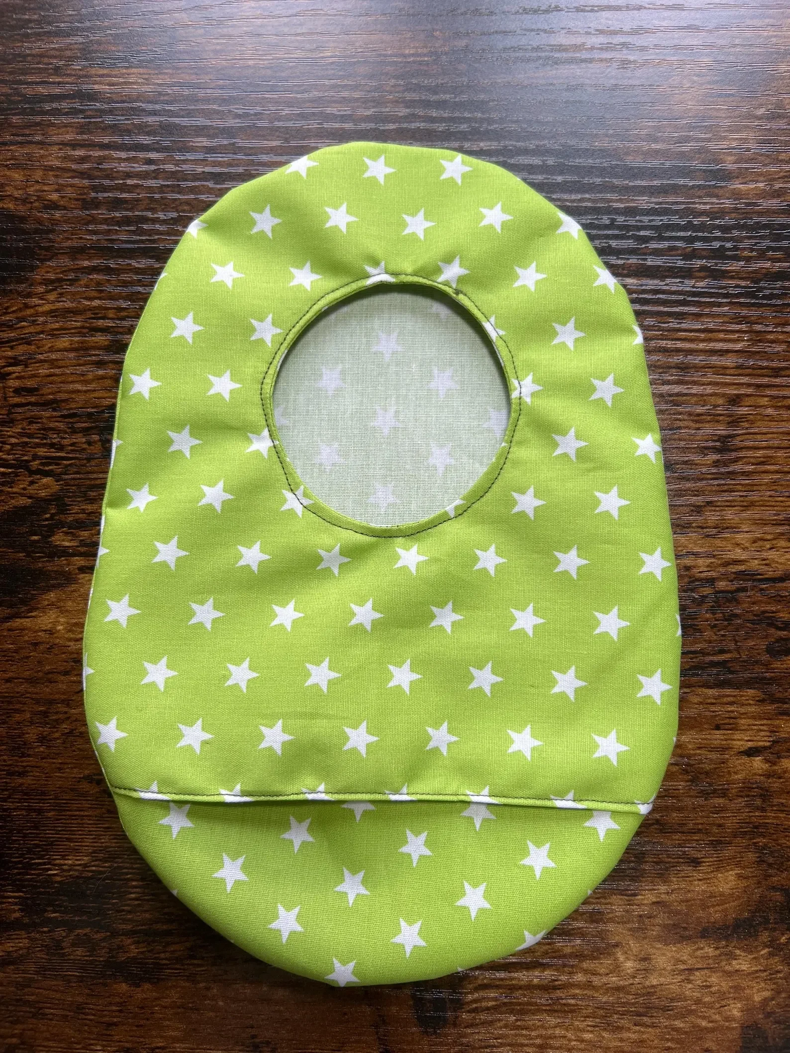 Stoma Bag Covers (Green Stars)