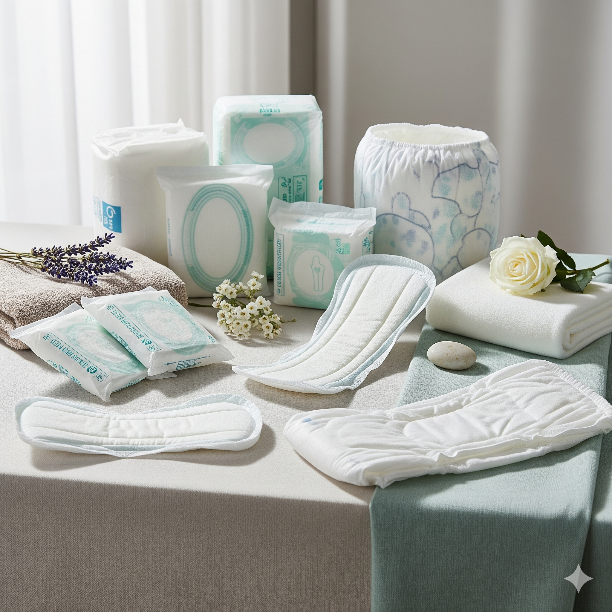 Incontinence supplies for every day use and comfort
