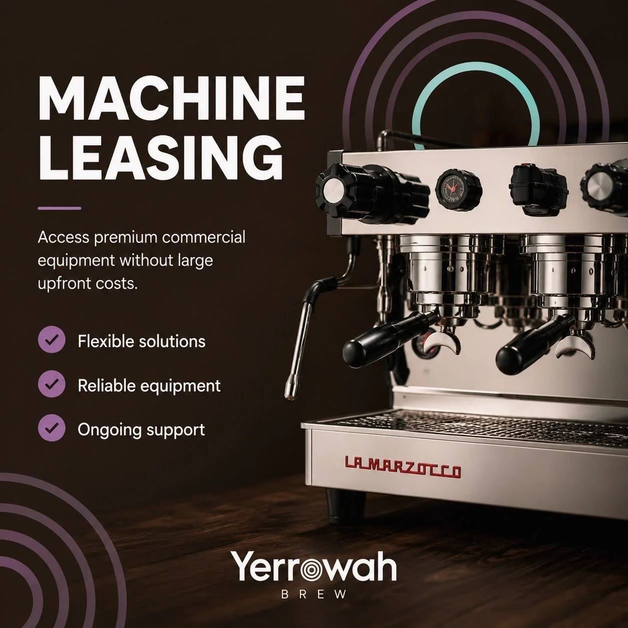 Thinking about upgrading your coffee setup?
Leasing a commercial coffee machine can help you:
✔ Reduce upfront costs ✔ Access premium equipment ✔ Protect cash flow ✔ Receive ongoing support
A great coffee machine shouldn&rsquo;t be a barrier to servi