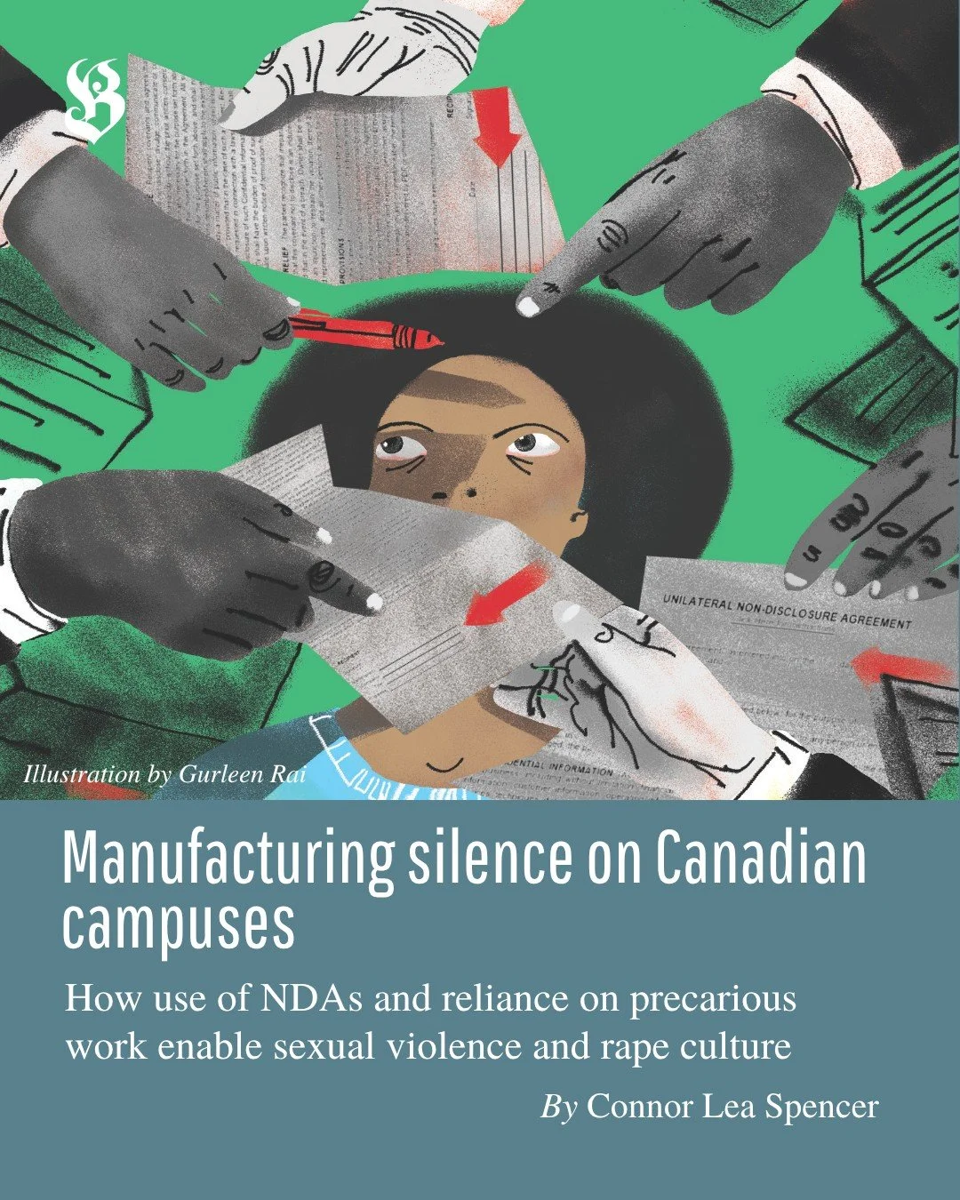 The use of NDAs and reliance on precarious work enable sexual violence and rape culture.

As Connor Lea Spencer writes, &ldquo;Both uphold an important pillar of academic culture that enables sexual violence to proliferate on campuses across the coun