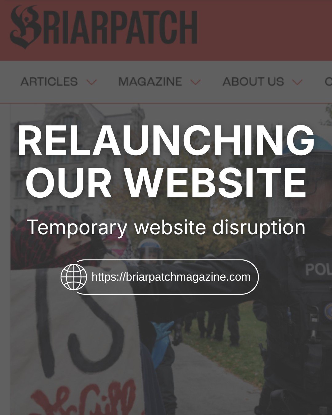 🚨 We are relaunching our website.

Our website is currently under maintenance. Our web developer is working to get everything back up and running but it will be a couple of months before our website is fully restored. 

For the meantime, you can exp