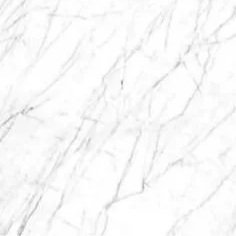 White marble surface with gray veining.