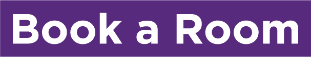 Text that says 'Book a Room' on a purple background.