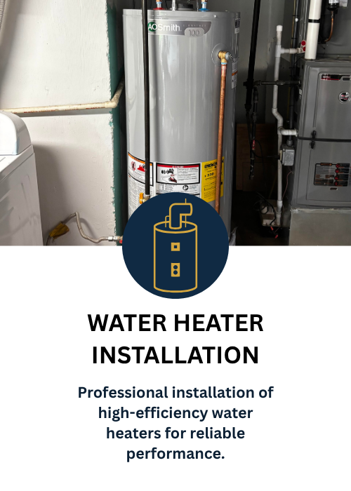 Residential water heater installation and replacement by licensed Master Plumber in Northern Kentucky