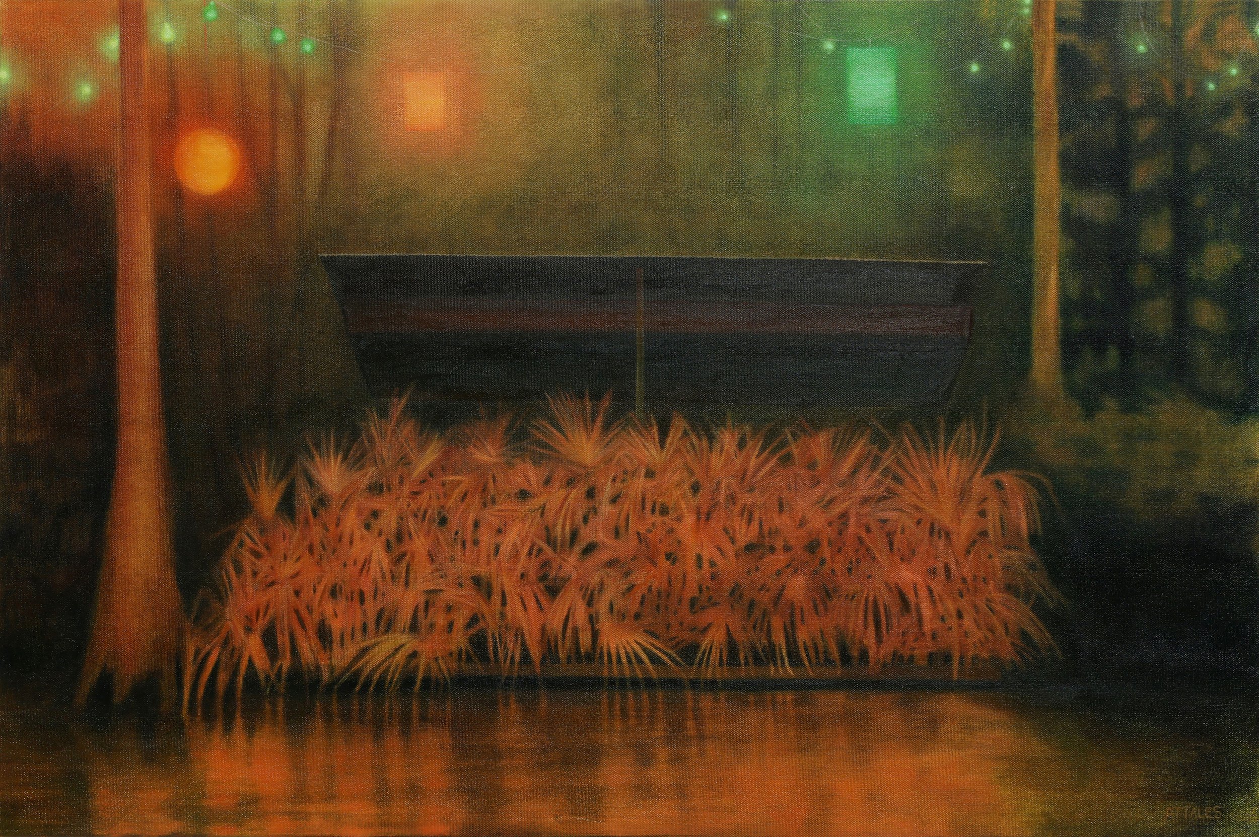 Lanterns over the mire - SOLD