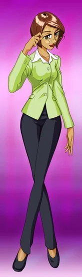 Anime style character study.