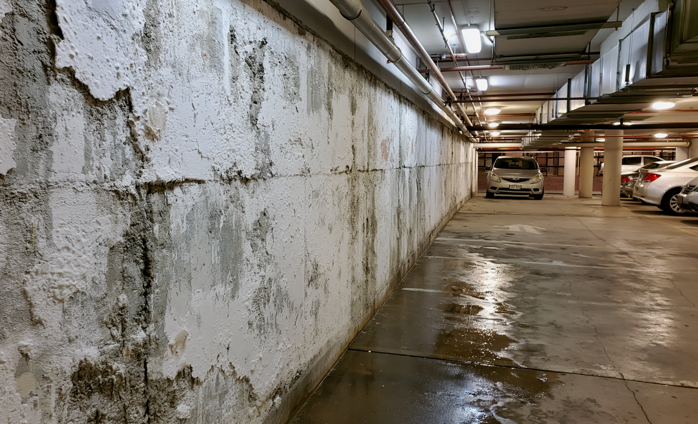 Basement water ingress, basement flooding solution, waterproofing flooded basement, waterproofing basement, flood testing, basement retention system upgrade