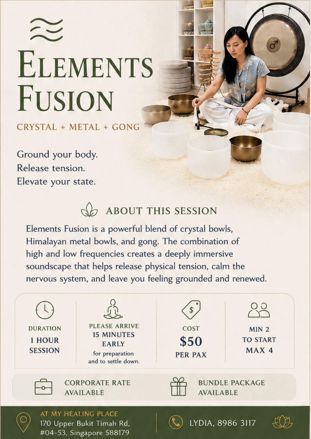 Elements Fusion Sound Healing Session