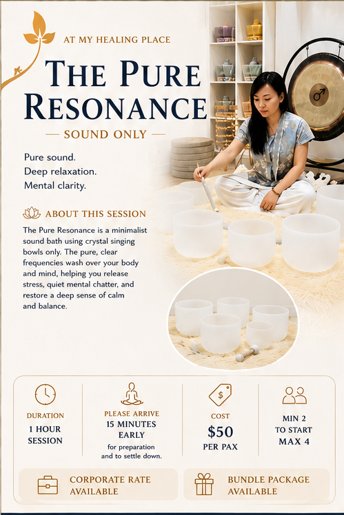 The Pure Resonance Sound Bath Experience