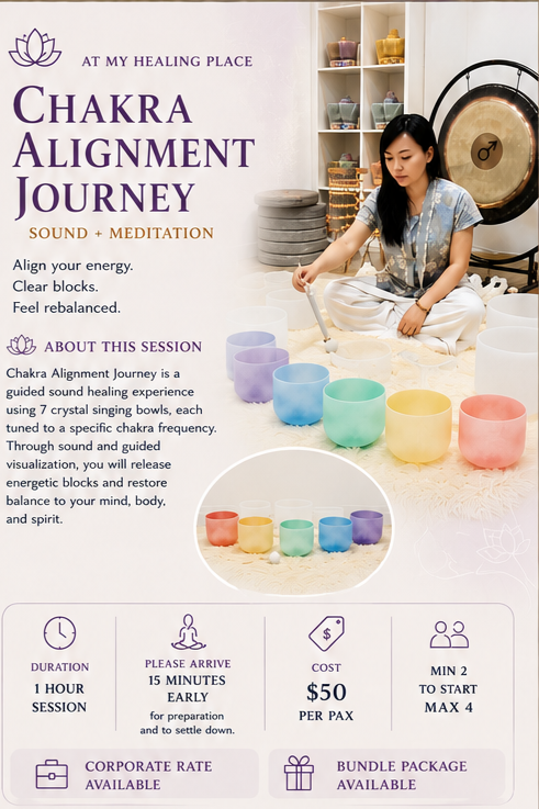 Chakra Alignment Journey: Sound & Meditation Experience