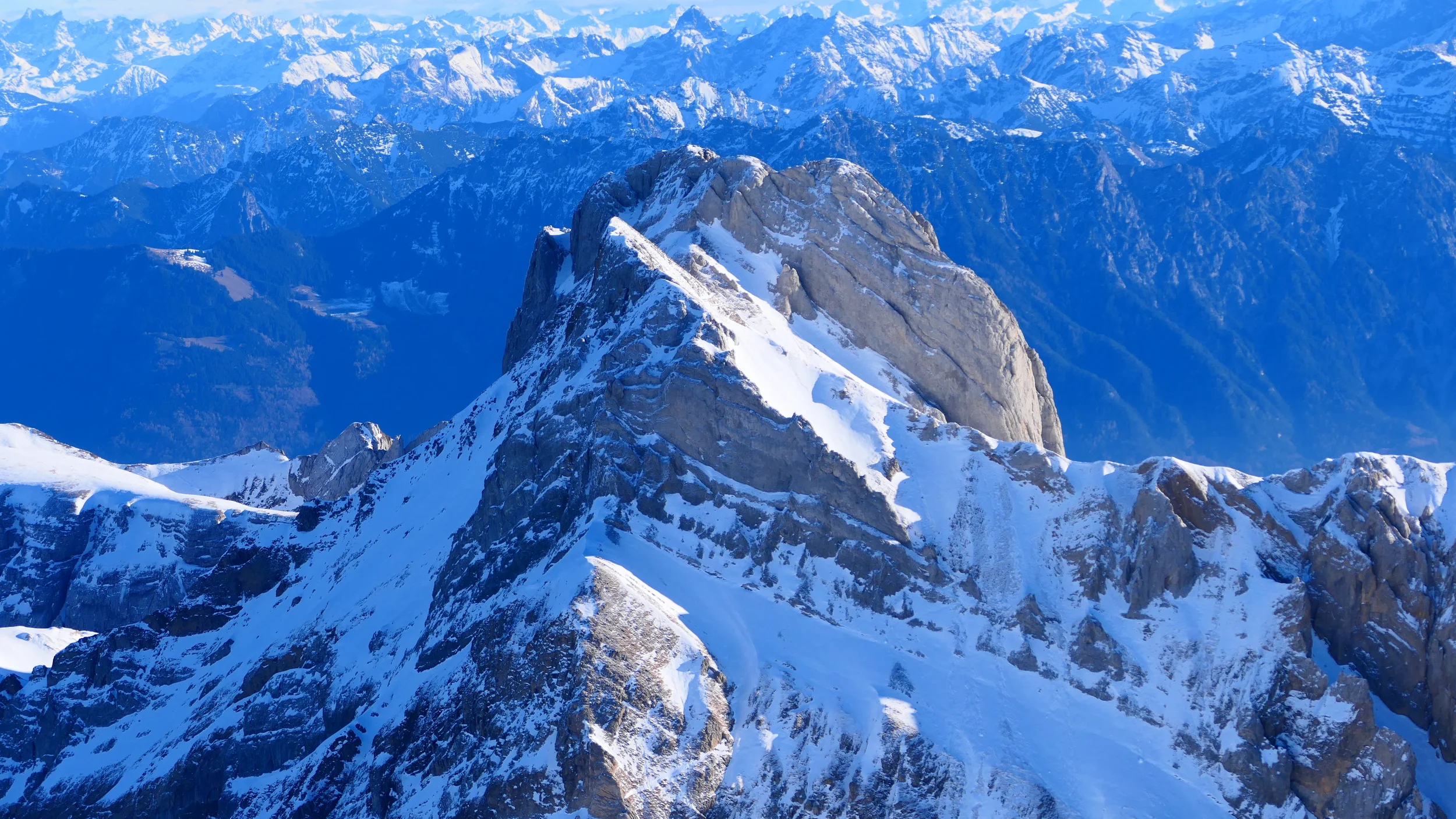 Gipfelglück im Alpstein: Säntis im Winter