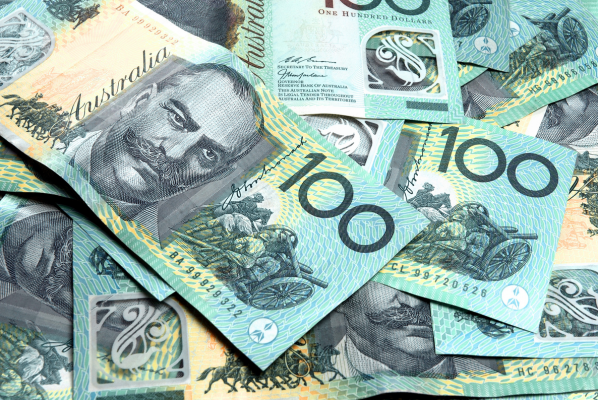 Australian hundred dollar bills