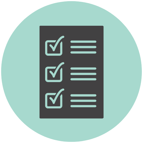 Icon of checklist.