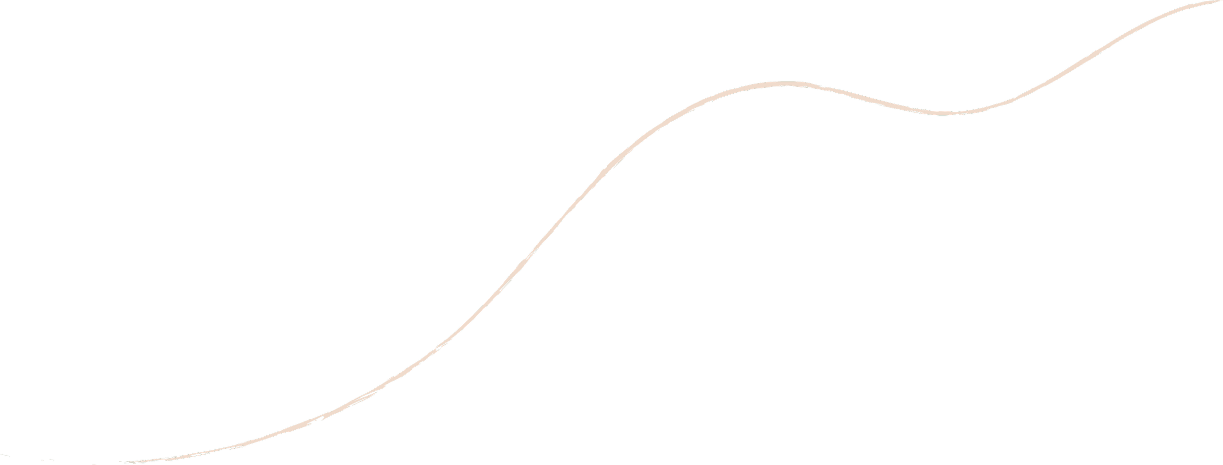 A thin, curved white line on a black background.