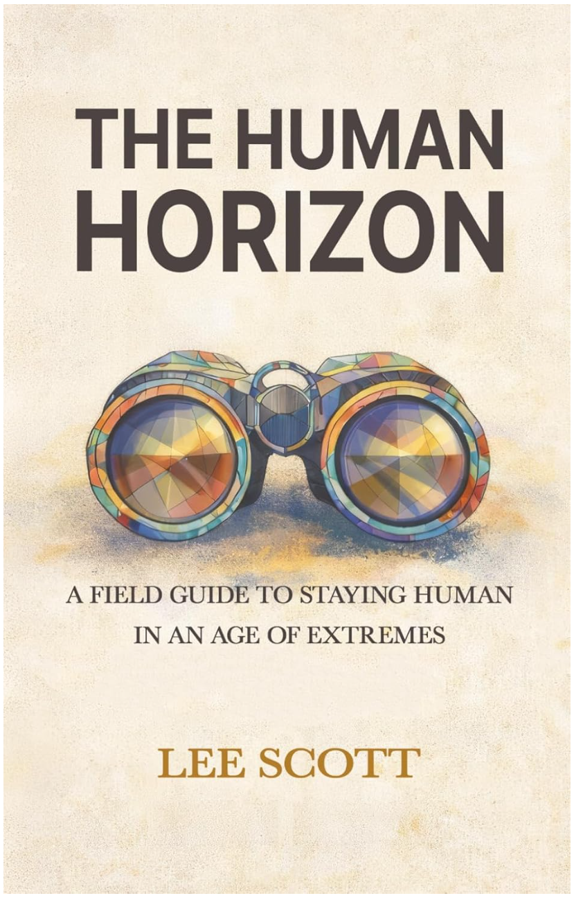 The Human Horizon book cover by Lee Scott.
