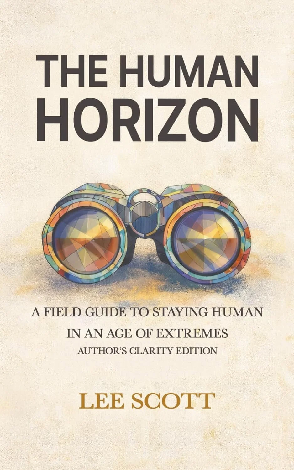 The Human Horizon Author's Clarity Edition book cover by Lee Scott.