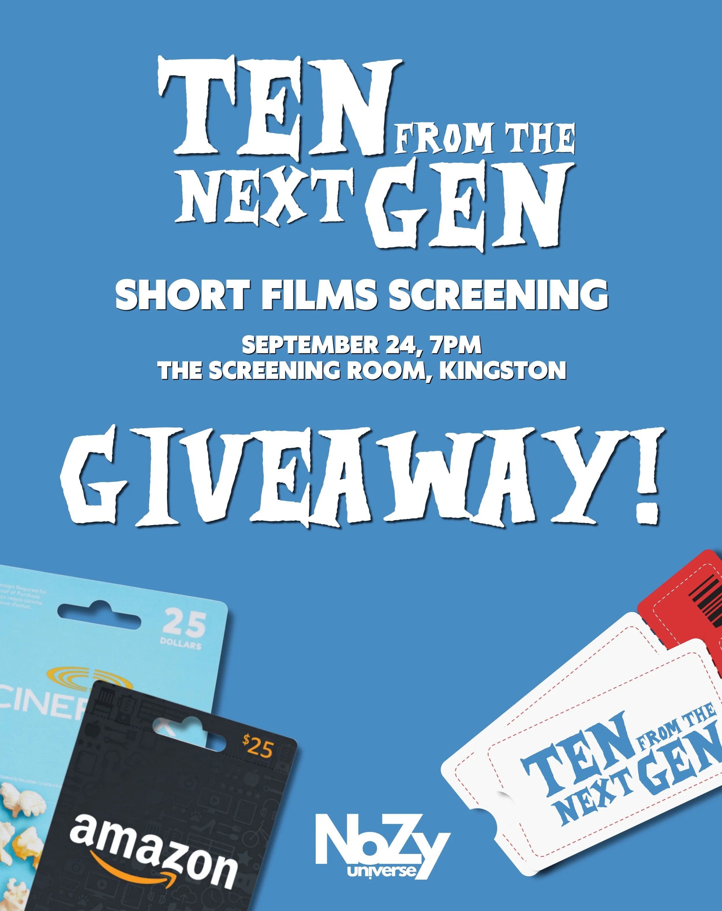 We are doing a GIVEAWAY until Wednesday, September 23rd, 5pm!! 

To get FREE Cineplex and Amazon Giftcard and FREE Admissions to 10 From The Next Gen, all you need to do is&hellip; 

Follow our Instagram
Share the first slide of this post on your sto