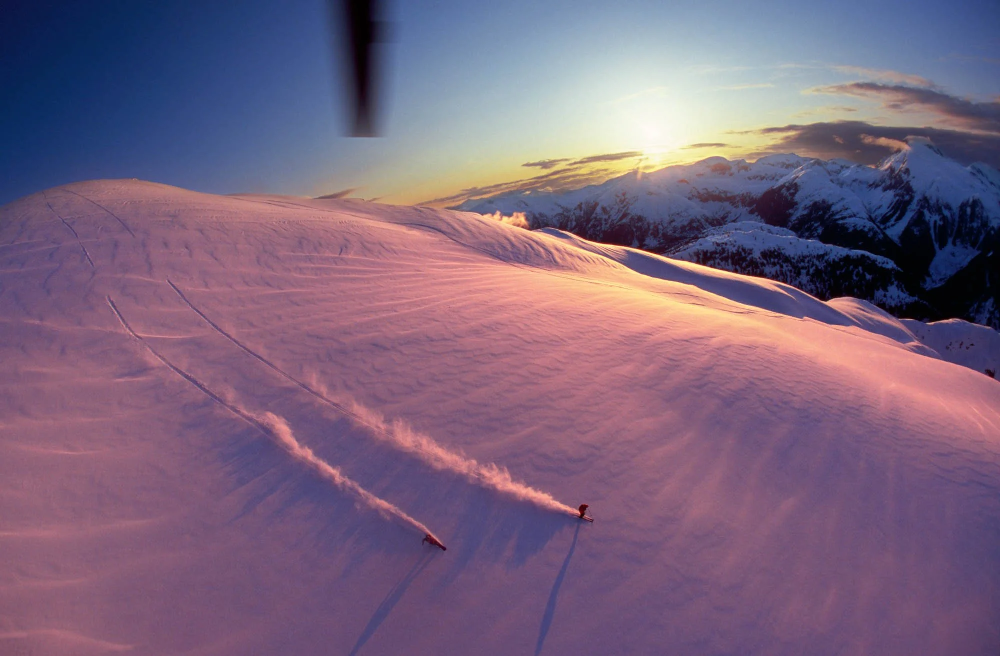 Eric Themel and Seth Morrison, Bella Coola Canada with Teton Gravity Research 