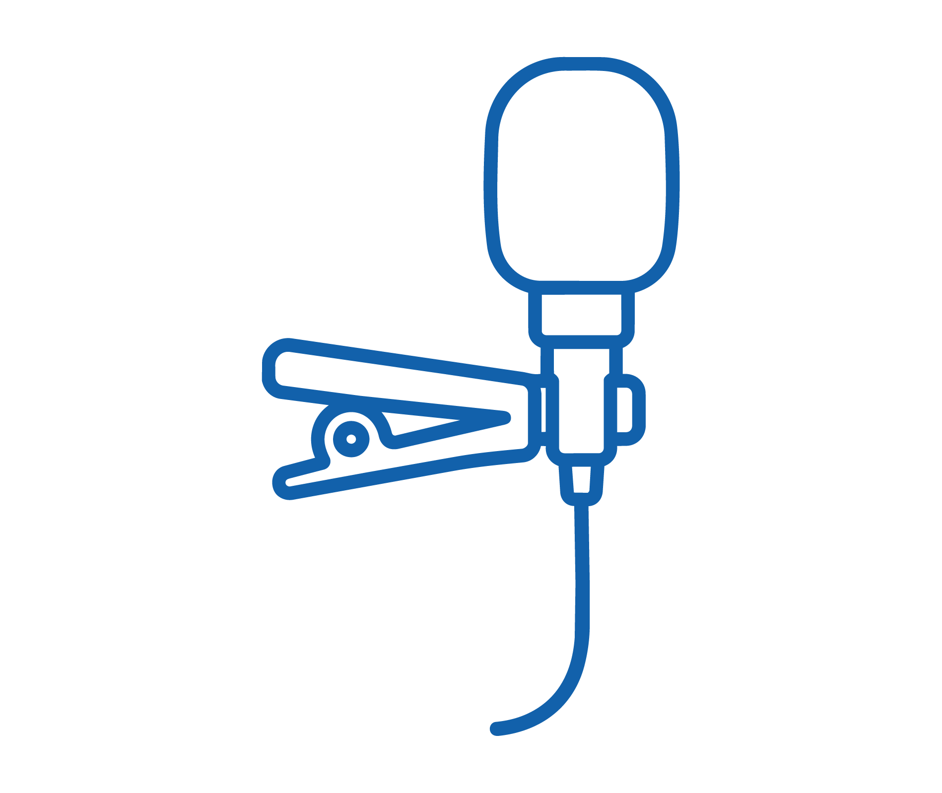 Outline of a rotary hammer drill with a chisel attachment.