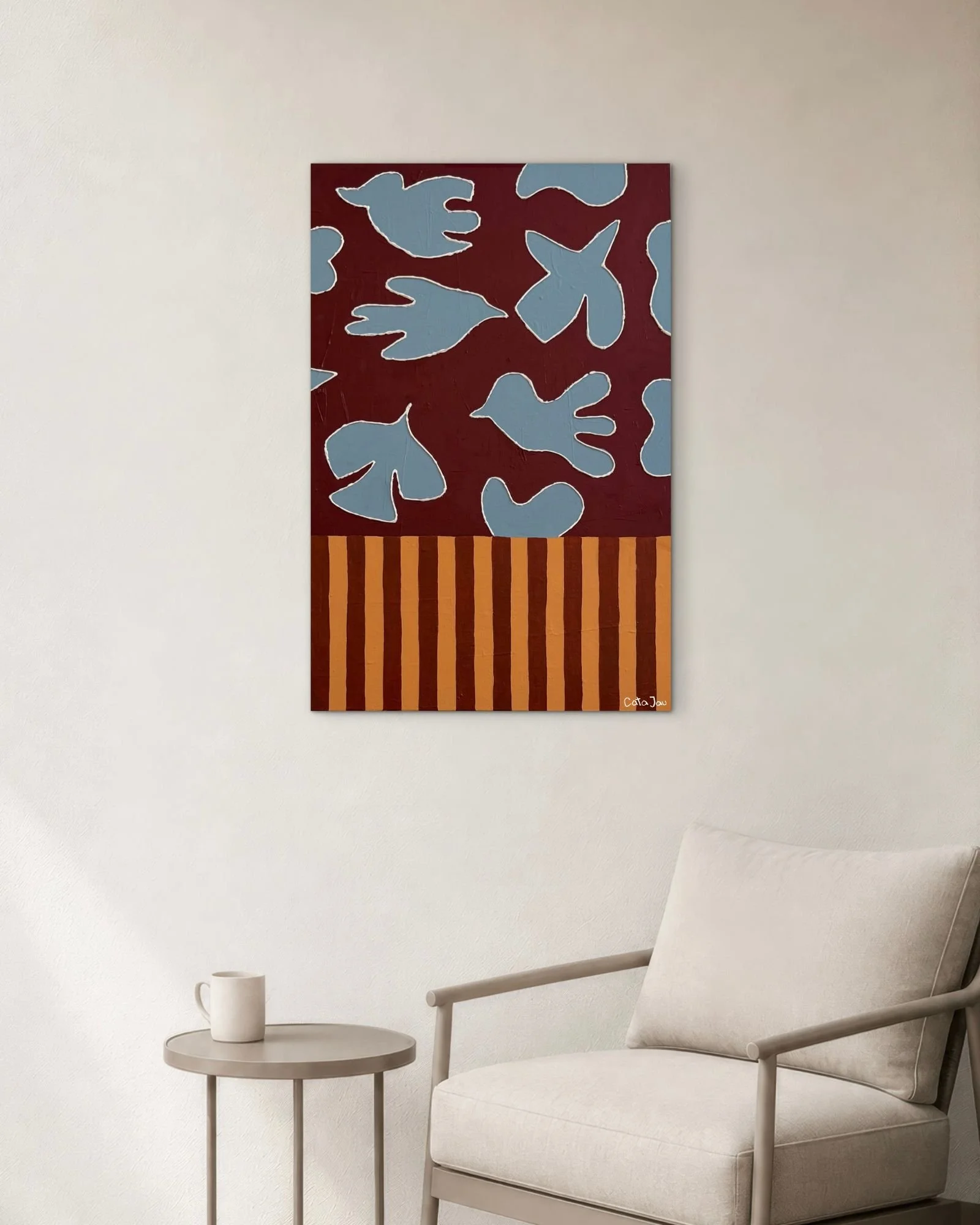 Unbound - Mixed Media Art on Canvas