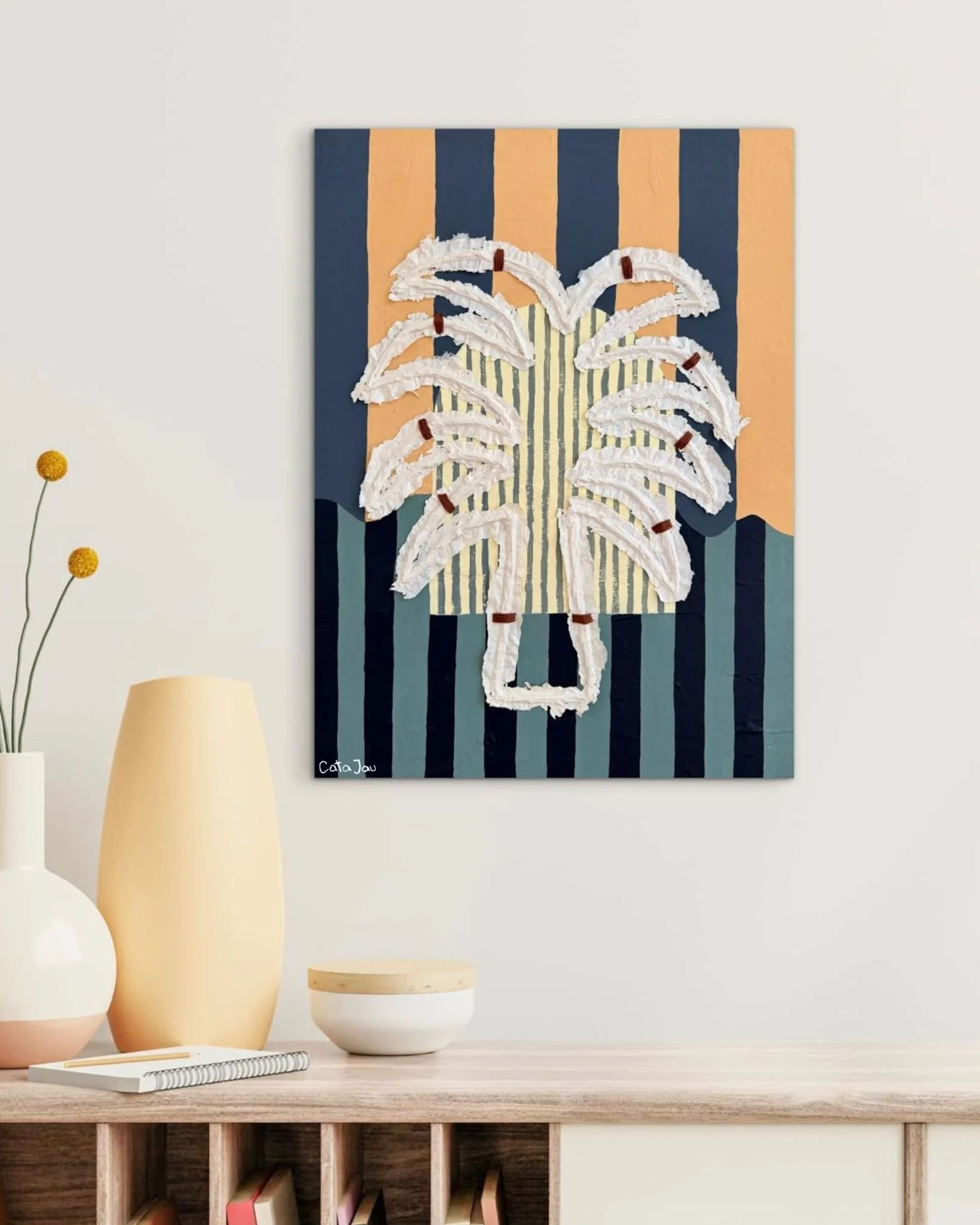 Sway - Mixed Media Art on Canvas