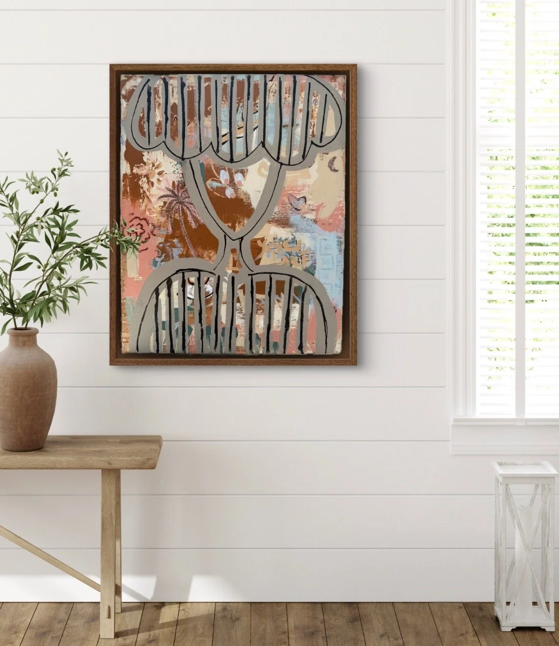 You Are Loved - Mixed Media Art on Canvas