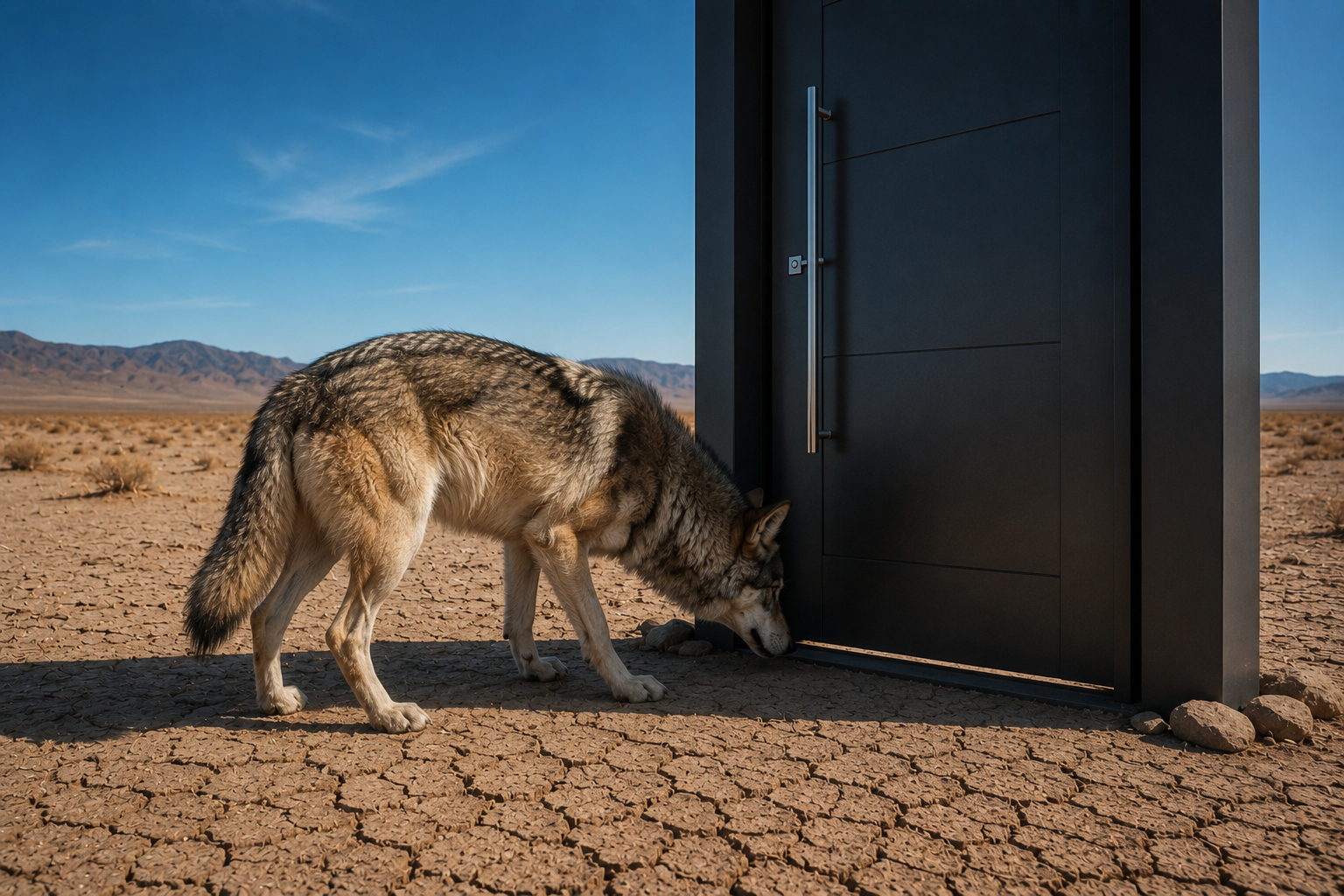 THE WOLF AND THE DOOR
