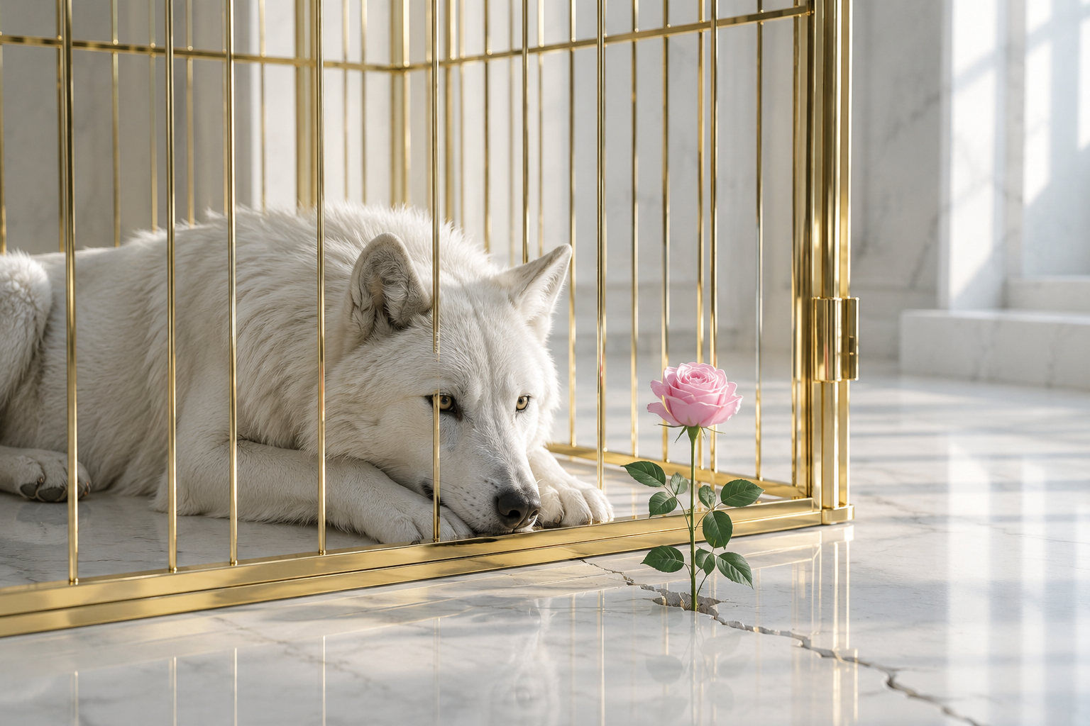THE ROSE AND THE CAGE I,II, III