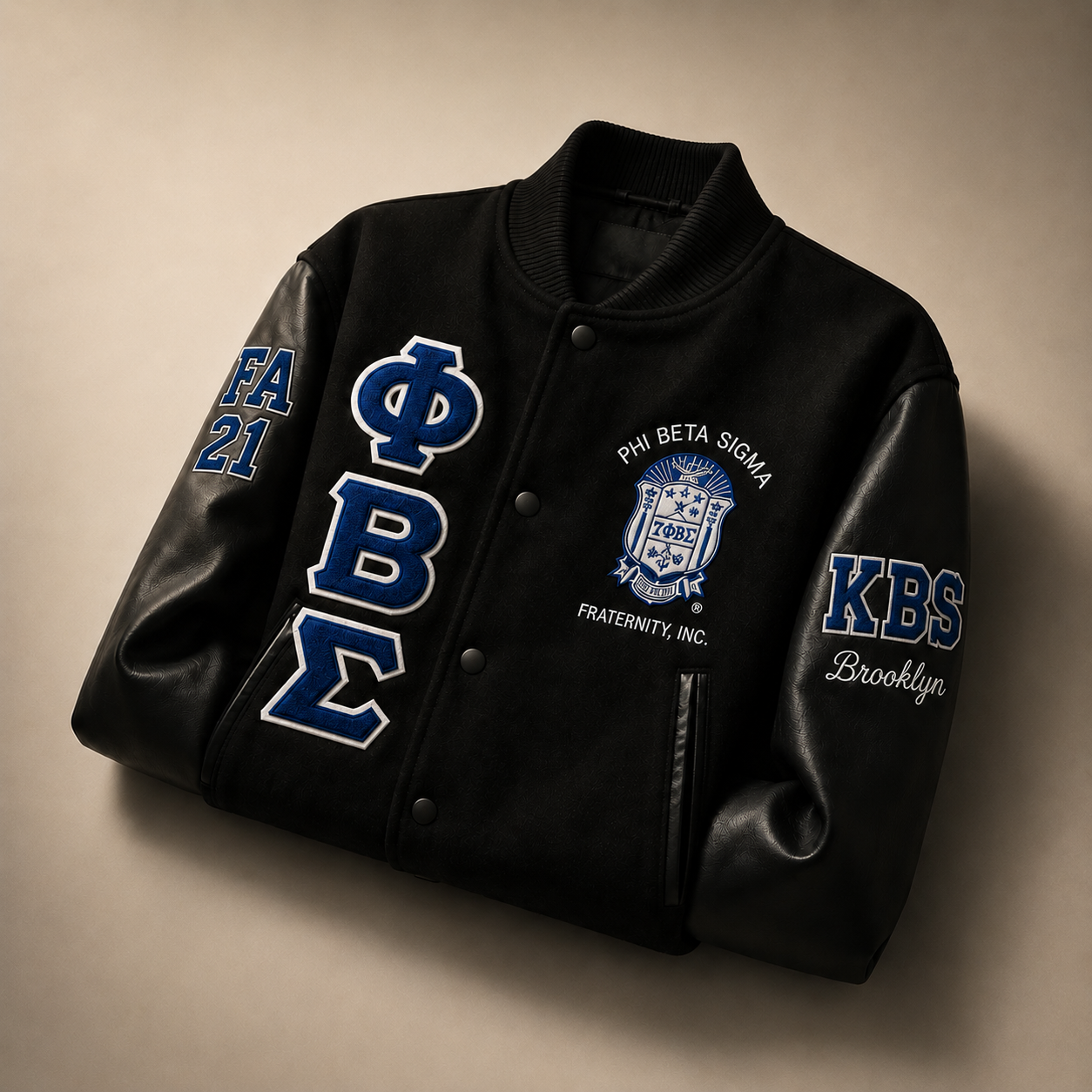 Phi Beta Sigma Varsity Jacket