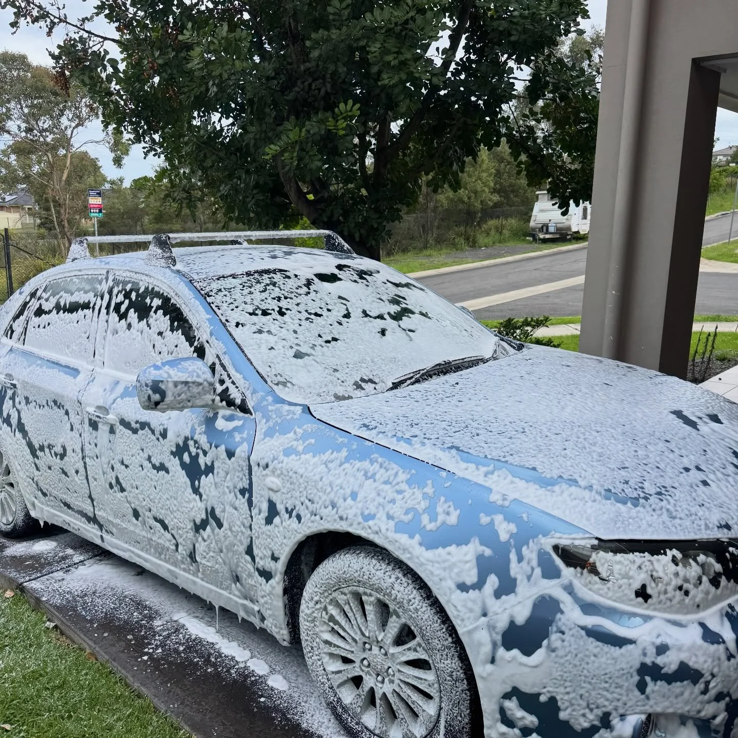 BEFORE &amp; AFTER Subaru Impreza Interior/Exterior with a paint decontamination