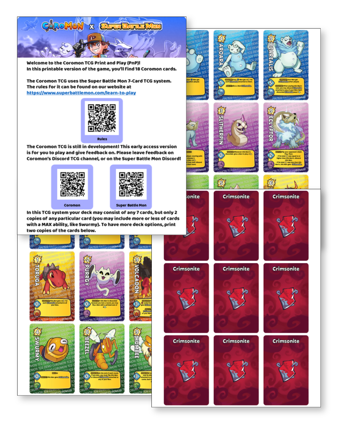 Coromon Print-and-Play