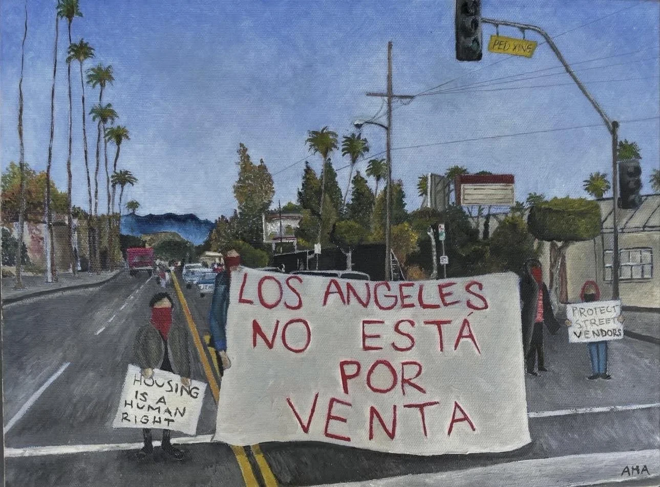 Los Angeles No Esta Por Venta (Painting)