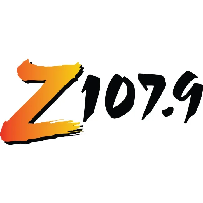 Radio station logo Z109.9 with a stylized orange and yellow 'Z' and black text.