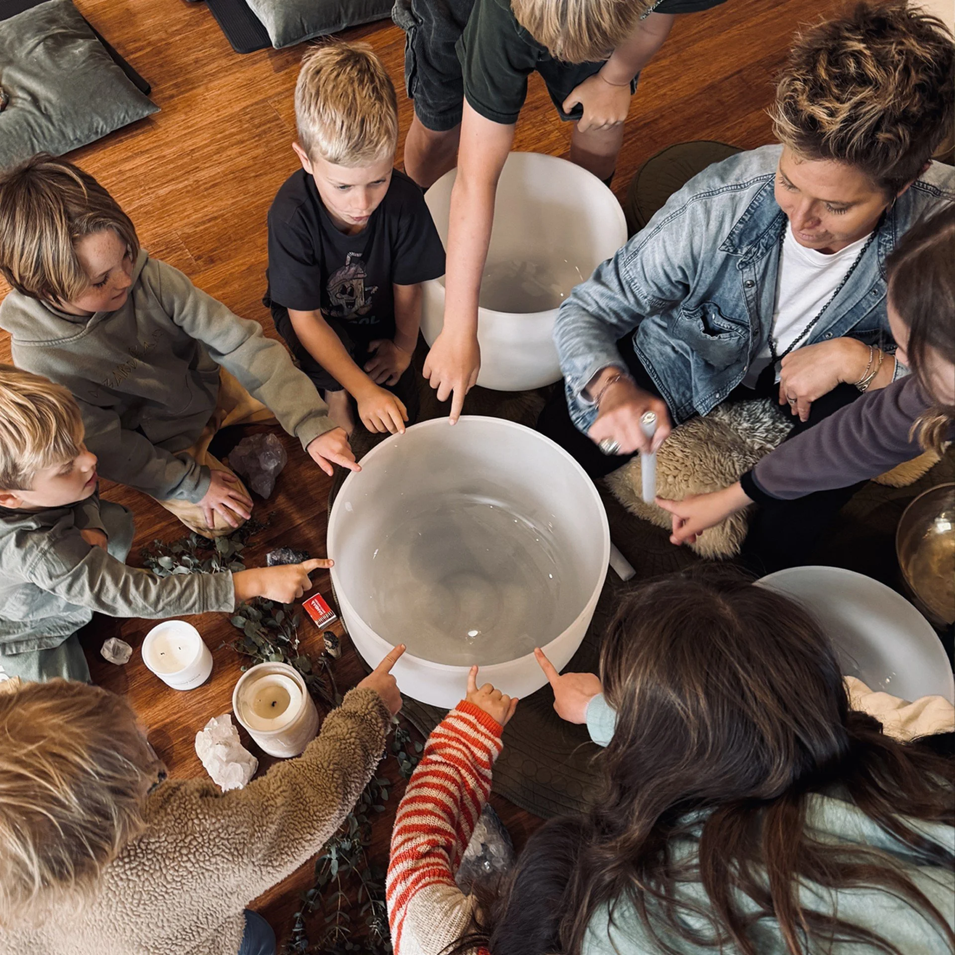 12pm: Parent and Child Sound Circle - A Shared Restful Journey (Session 1)