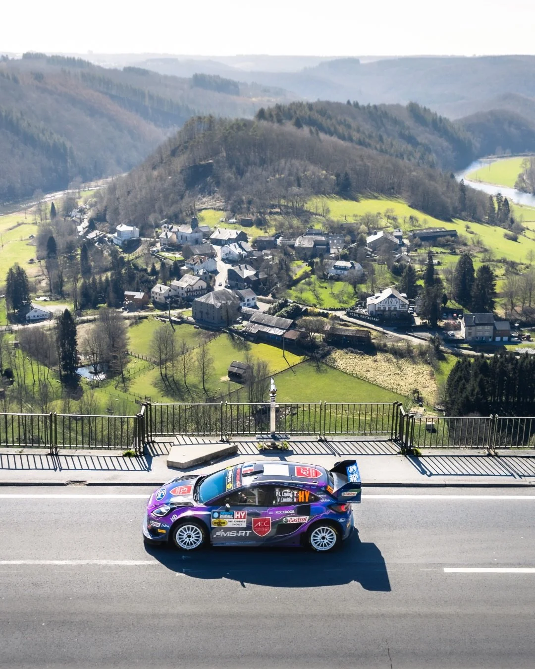 No @ardennerallyfestival for us this year&hellip;

So it felt like the right moment to bring back one of our all time favourite shots. 🤩

We found this place completely by chance while driving from one stage to another. No recce, no plan, just a qui