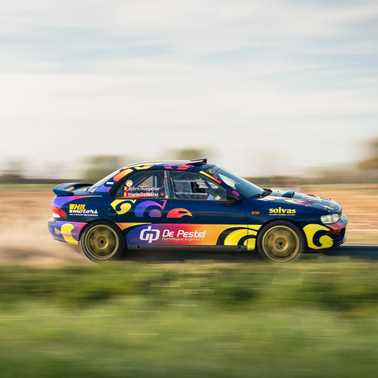 Livery Design: Bjorn Huygelier - Subaru GC8