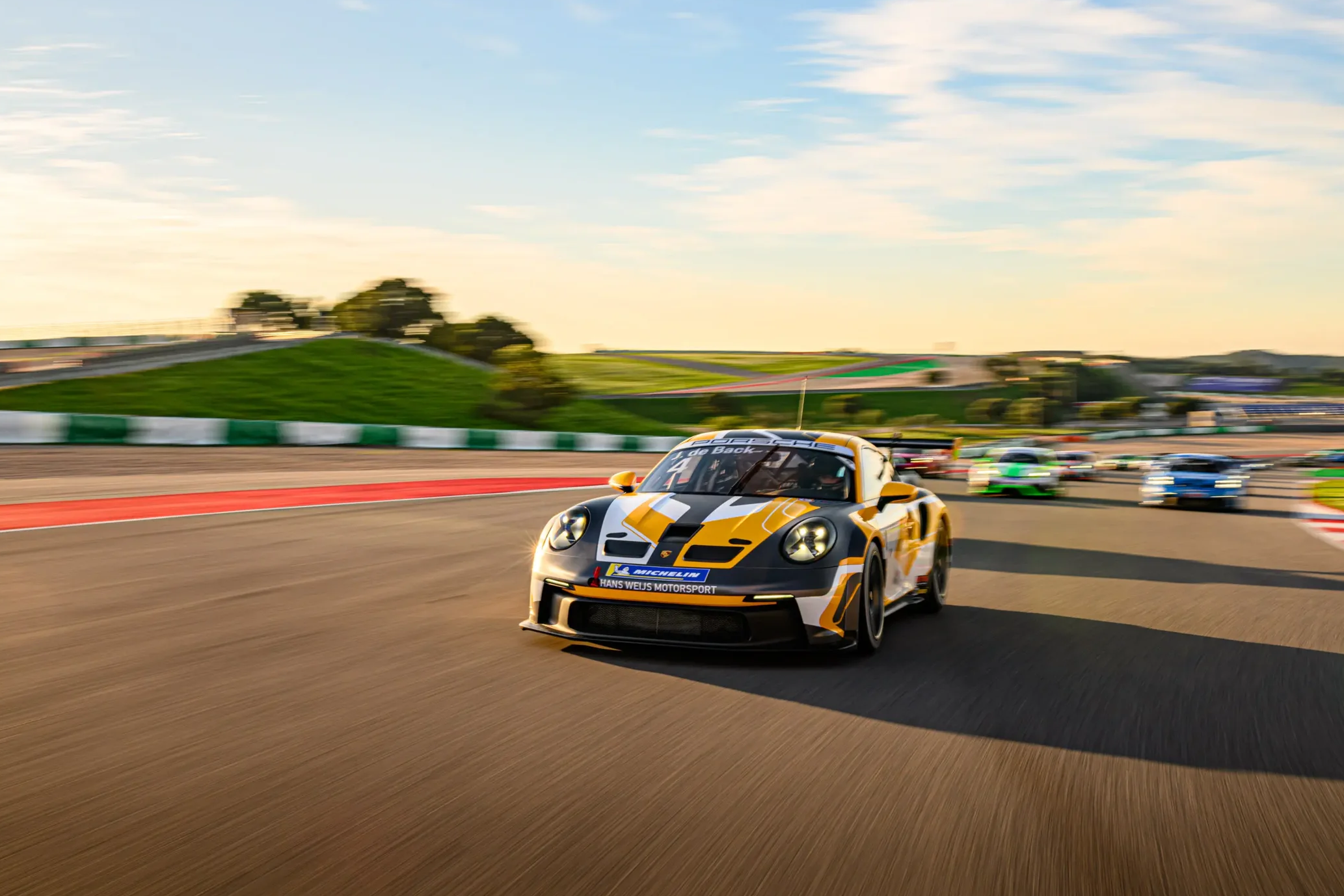 jurriaan de back, porsche 992 gt3 cup, livery design, motorsport livery, imago