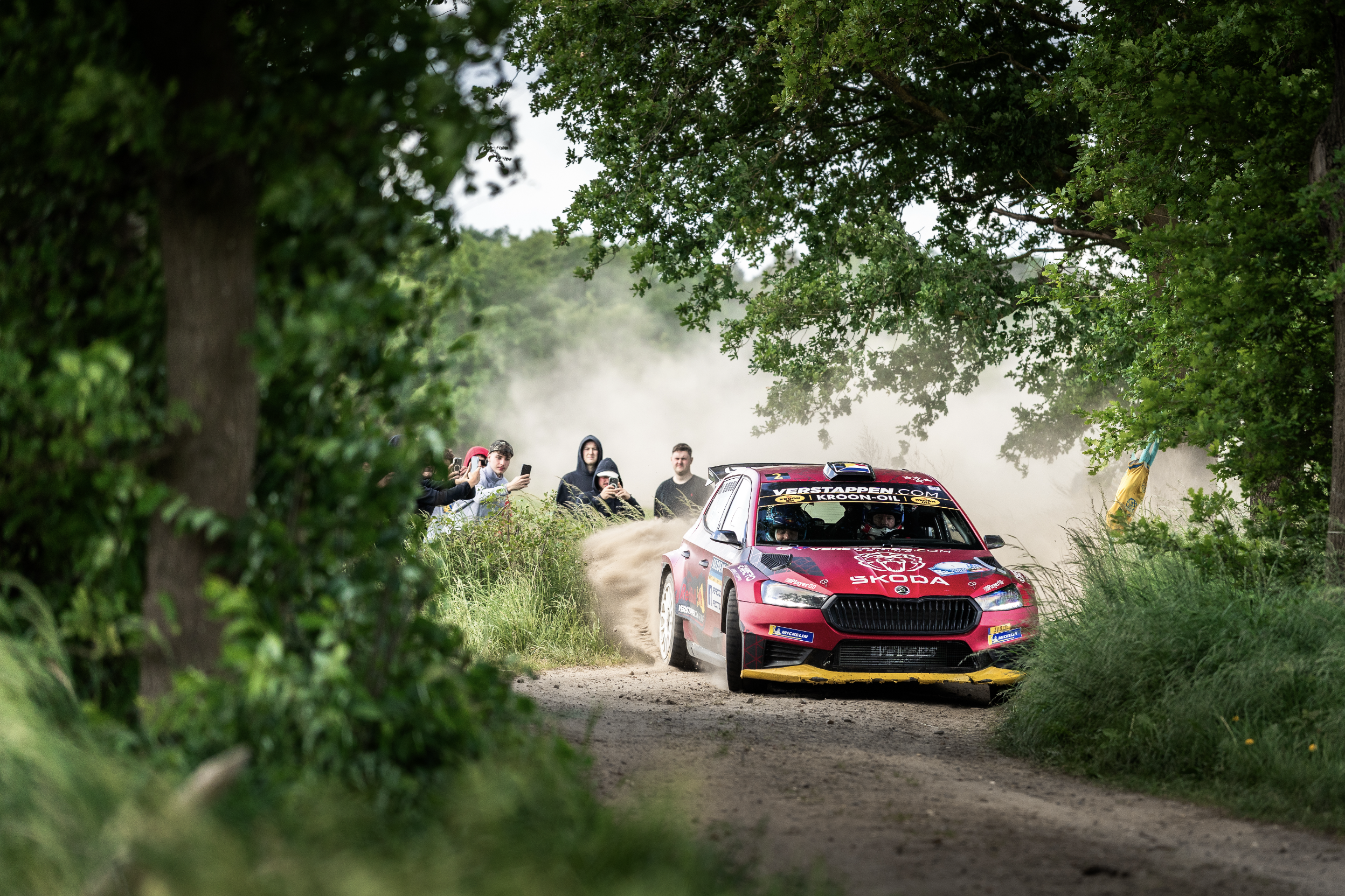 Jos Verstappen, sezoensrally 2025 Skoda Fabia rs rally2