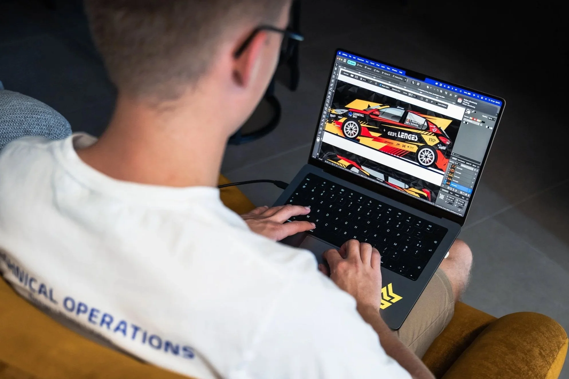 Tom Heindrichs rally driver Livery design opel corsa rally4