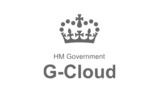 HM Government G-Cloud logo with crown icon above text