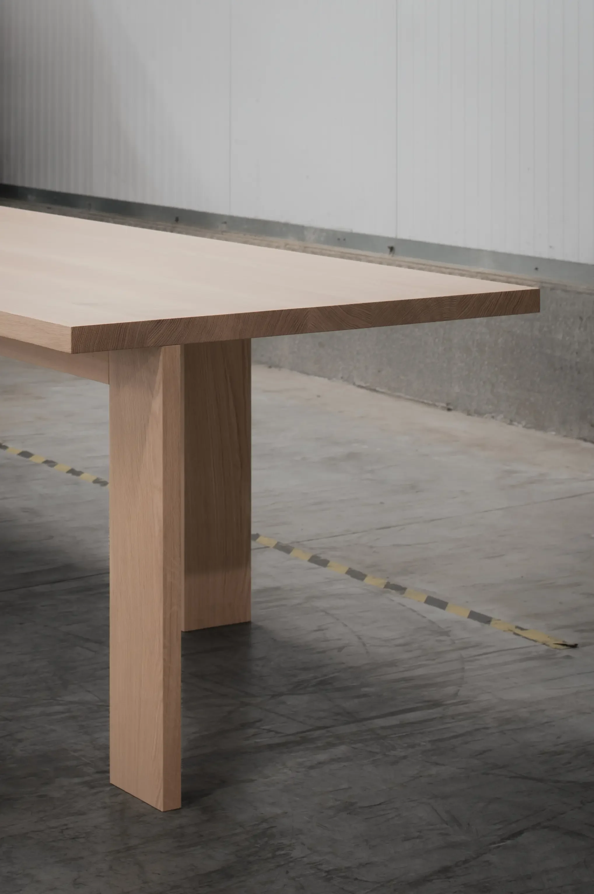 tafel van 3m in massief eik