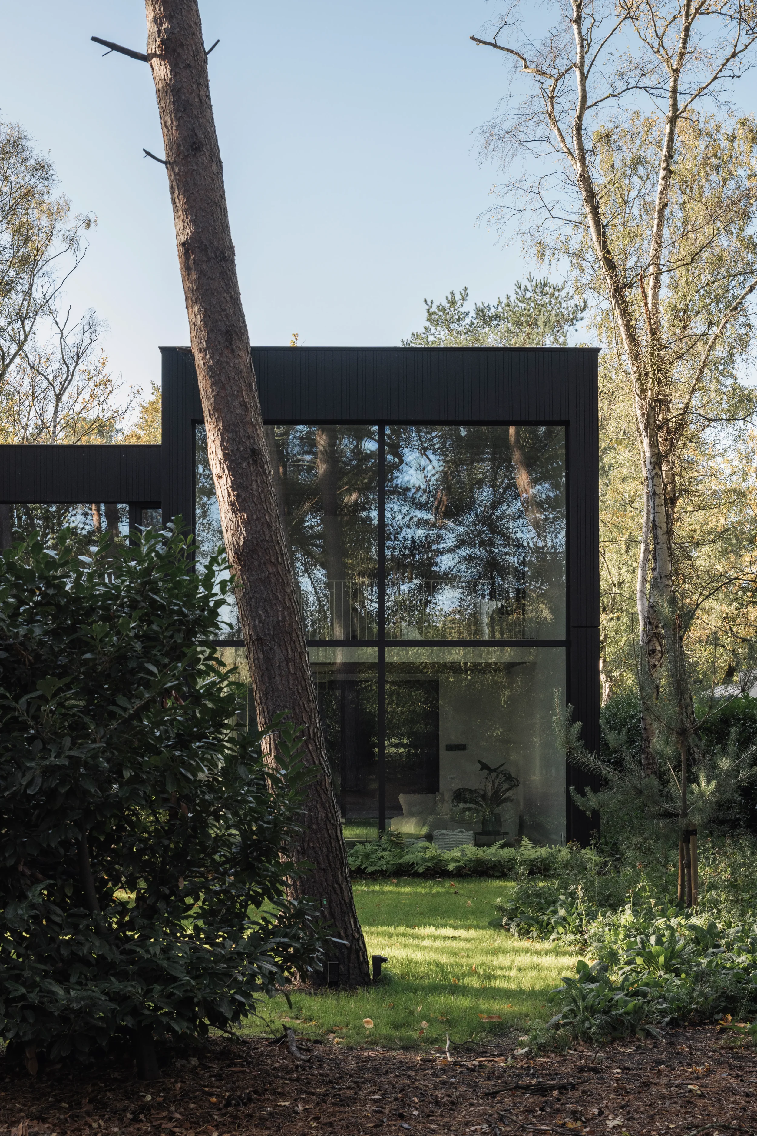 Nieuwbouw eengezinswoning Brasschaat - achtergevel