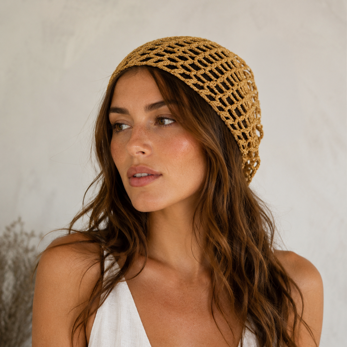Cuffia crochet Madison